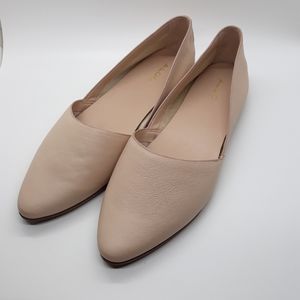 New Womens Aldo Pink Sternatia Leather Flats Sz 9
